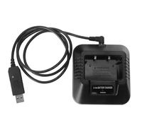 Chargeur de batterie USB UV-5R pour radio Baofeng UV-5R DM-5R BF-F8HP Usage domestique voiture