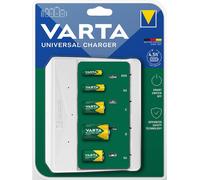 Chargeur de batterie Varta 57658 4 batteries Universal