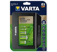 Chargeur de batterie Varta LCD Universal Charger+ Art C Art D 1600 mAh 100-240 V