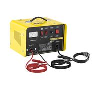 MSW Chargeur de Batterie Auto Aide au Démarrage pour la Voiture S-CHARGER-50A (12/24 Volts, 20/30 ampères, accumulateur au Plomb)