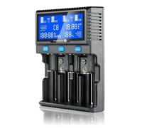 Chargeur de batteries - everActive - UC4200 - Compatible Ni-MH et Li-ion - Blanc - Accessoire générique