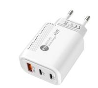 Chargeur de Bloc Rapide,Tête de Chargeur USB | Bloc de Chargement de téléphone Type-c QC3.0 2PD 40W, Ignifuge pour Le ménage, la Voiture, Le téléphone Portable, la Banque d'alimentation