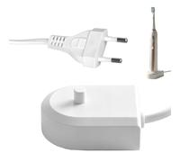 Chargeur de Brosse à Dents Électrique pour Philips Sonicare HX6100, Station de Charge Inductive Étanche, Compatible avec HX3000 HX6000 HX8000 HX9000 Série, Station de Charge de Rechange (Blanc)