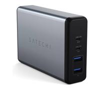 Chargeur Secteur 108W 2 ports USB-C + 2 ports USB-A Gris