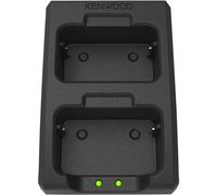 Chargeur de bureau double Kenwood Chargeur de bureau à double emplacement pour talkie-walkie.