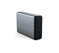 Chargeur Secteur 108W 2 ports USB-C + 2 ports USB-A Gris