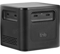 Chargeur de bureau T'nB Cube - 2x USB-A et 6x USB-C 380W (Noir)