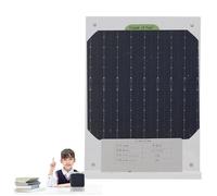 Chargeur de cellule solaire époxy, matériaux de jouets électriques pour la lumière du soleil | Panneaux solaires transparents pour panneaux solaires,Outils de panneau solaire d'installation