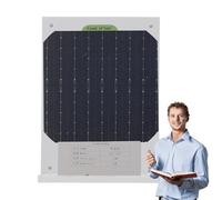 Chargeur de cellules solaires époxy - Accessoires transparents pour panneaux solaires | Design innovant de support pour panneaux solaires pour une performance améliorée, chargeur solaire portable