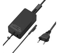 Chargeur de charge Surface 65 W 15 V 4 A pour Microsoft Surface Pro 11/10/9/8/7/7+/6/5/4/3/X, Surface Laptop 7/6/5/4/3/2/1, Surface Go 4/3/2/1, Surface Book 3/2/1, bloc d'alimentation avec port USB