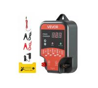 Chargeur de Clôture Électrique, 3 J, Électrificateur de Clôture Électrique, Compatible Alimentations CA CC Solaire, 12 kV