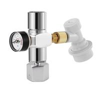 Chargeur de Co2 2 en 1, avec adaptateur converti for cylindre de Co2 TR21 * 4, Mini régulateur de Co2 0-60Psi for cartouche de Co2, 1 pièce(Regulator Set)