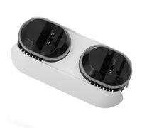 Chargeur de contrôleur, station de chargeur de jeu double station de charge professionnelle efficace charge rapide double support accessoires 5 V 3 A avec câble de type C