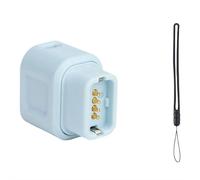 Chargeur de dérailleur arrière électronique pour Shi-mano DI2, EC300 vers adaptateur de type C, convertisseur 4 broches vers USB-C pour dérailleurs DI2 12 vitesses (bleu pour adaptateur de charge
