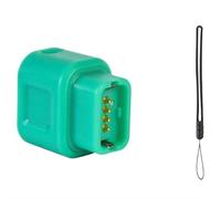 Chargeur de dérailleur arrière électronique pour Shi-mano DI2, EC300 vers adaptateur de type C, convertisseur 4 broches vers USB-C pour dérailleurs DI2 12 vitesses (vert pour adaptateur de charge