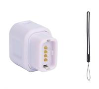 Chargeur de dérailleur arrière électronique pour Shi-mano DI2, EC300 vers adaptateur de type C, convertisseur 4 broches vers USB-C pour dérailleurs DI2 12 vitesses (violet pour adaptateur de charge