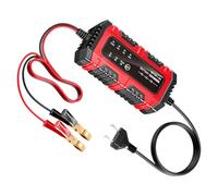 Chargeur de Maintien pour Batterie de Voiture,Chargeur De Batterie De Bateau 1,5 A 6V/12V À Entretien Lent,Système De Charge Intelligent Automatique Pour Moto Camion Voiture Caravane Bateau Marine - M