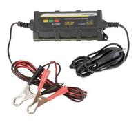 CHARGEUR DE MAINTIEN POUR BATTERIE INTELLIGENT Auto / Moto / Quad 6V/12V DUNLOP 1A