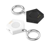 Chargeur de montre Micro USB/Type C Adaptateur Câble de charge Convertisseur pour Oppo Watch X/X2/4 Pro/3/3 Pro/2/SE Smartwatch Chargeur Câble Convertisseur Connecteur pour Oneplus Watch 2R/2/3 (Blanc