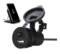 Chargeur de moto étanche, chargeur de téléphone de moto USB - Impossible étanche pour étanche 12 V | Équipement de charge avec sortie stable de 1,5 A pour une vaste
