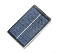 Chargeur de panneau solaire 1 W 4 V, boîte de charge solaire compacte pour piles AA et AAA, parfait pour les voyageurs
