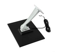 Chargeur de panneau solaire 10 W pour sonnette vidéo Ring 4/3/3 Plus/2, connexion en forme de U, alimentation solaire avec design résistant aux intempéries (noir)