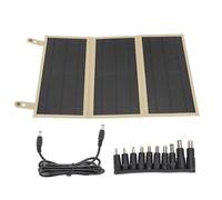 Chargeur de panneau solaire 30 W 18 V - Fonction de charge rapide - Panneau solaire compact et pliable pour téléphone portable et tablette (kaki)