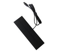 Chargeur de panneau solaire 5 W 5 V - Banque d'alimentation pliable de type C 14,8 x 4,5 x 2 cm | Panneau solaire pour ventilateur lanterne appareil photo téléphone portable | Voyage pour panne de