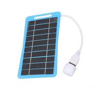 Chargeur de panneau solaire 5 W 5 V, chargeur solaire étanche, chargeur solaire portable, petit panneau solaire pliable USB pour caméra de sécurité