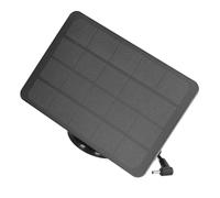 Chargeur de Panneau Solaire 6 V 10 W, Chargeur Solaire Portable étanche IP65, Chargeur de Batterie de Panneau Solaire pour Batterie de Caméra de Projecteur Annulaire (CSP4W-DC-B)