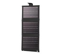 Chargeur de panneau solaire, appareil de charge pliable pour téléphone portable, 42,5 x 16,5 cm, charge rapide, banque d'extérieur à énergie solaire pour tablettes, montres intelligentes, camping
