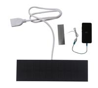 Chargeur De Panneau Solaire - Banque De Batterie USB Portable, Panneau De Charge Rapide À Énergie Solaire 3 W | Chargeur D'énergie Renouvelable | Appareil Photo Compact Pour Ordinateur Portable Et Tél