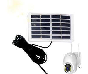 Chargeur de panneau solaire - Chargeur solaire portable - Batterie alimentée par un type C de 1,2 W Type C - Banque d'énergie avec indicateur LED résistant à l'eau pour tablettes