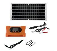 Chargeur de panneau solaire compact 17 W 18 V, pour une charge rapide en camping (20 A)