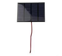 Chargeur de panneau solaire compact 3 W 12 V pour batteries mobiles avec technologie polycristalline pour une conversion d'énergie maximale et une durabilité étendue