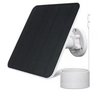 Chargeur de panneau solaire compatible avec Eufycam 2C/2C Pro/E40/E20/2/2 Pro/E, 5 V 5 W, charge continue, câble de 3 m, résistant aux intempéries (1 pièce)