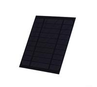 Chargeur de panneau solaire monocristallin 3,5 W 5 V pour téléphones et appareils électroniques 3-5 V avec sortie USB, banque d'alimentation portable pour camping, randonnée, voyage