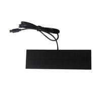 Chargeur de panneau solaire - Panneau de charge pour caméra de sécurité | Accessoires électroniques pliants portables | Batterie de téléphone portable pour téléphones Ventilateur de lanterne Tentes