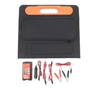 Chargeur de panneau solaire pliable 100 W 16 V avec indice de pluie IP67 et revêtement ETFE - Cellules solaires monocristallines avec 22% d'efficacité et sorties USB A et Type C