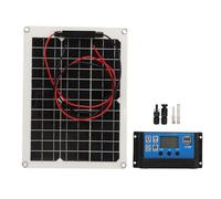 Chargeur de Panneau Solaire Pliable Portable 300 W, Kit de Panneau Solaire étanche IP67 300 W DC 12 V 24 V 50 A, Panneau Solaire Haute efficacité et Contrôleur de Chargeur
