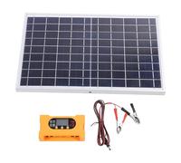 Chargeur de panneau solaire polycristallin 10W efficace pour le chariot de bateau