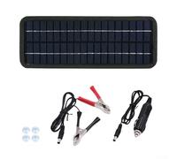 Chargeur de panneau solaire portable 12 V 20 W pour voiture moto entretien efficace