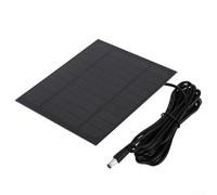 Chargeur de panneau solaire portable 5 V pour 3 appareils électroniques 75 V avec sortie DC5521, adapté pour le camping, la randonnée et les activités de plein air