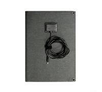 Chargeur de panneau solaire portable de 40 W, facile à transporter, design ETFE avec double USB pour activités de plein air (A)