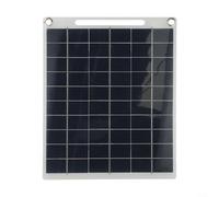 Chargeur de panneau solaire portable flexible 30 W, étanche, double USB, cellule solaire polycristalline, tableau de chargement pour téléphone extérieur, pour camping, randonnée ou sac à dos