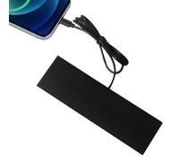 Chargeur de panneau solaire - Portable pliable électronique, panneau de charge 10 W pour caméra de sécurité, téléphone, lanterne, ventilateur, tente, randonnée, camping, voiture, randonnée, pêche