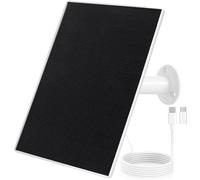 Chargeur de panneau solaire pour caméra extérieure Eufy, compatible avec Eufycam Eufycam 3/3C/2C/2C Pro/E40/E20/2/2 Pro/E/L20/L40/Solo/SoloCam, charge rapide 5 V 6 W