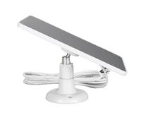 Chargeur de Panneau Solaire pour Caméra Nest, Panneau Solaire 10 W avec Câble de 9,8 Pieds, étanche IP66, pour Sonnette 3 4plus pour Sonnette Vidéo 2 3+ (CSP4W-U-W)