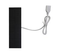 Chargeur de panneau solaire pour camping - Chargeur USB à charge rapide de 14,8 x 4,5 cm | Chargeurs solaires de 3 W | Chargeurs de téléphone à panneau de charge solaire, banque de batterie portable