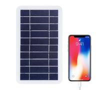 Chargeur de panneau solaire, sortie USB des panneaux | Sac à dos, générateur de panneaux solaires portable, panneau de station solaire 5 V 2 W avec haute conversion pour caméra de sécurité, téléphone